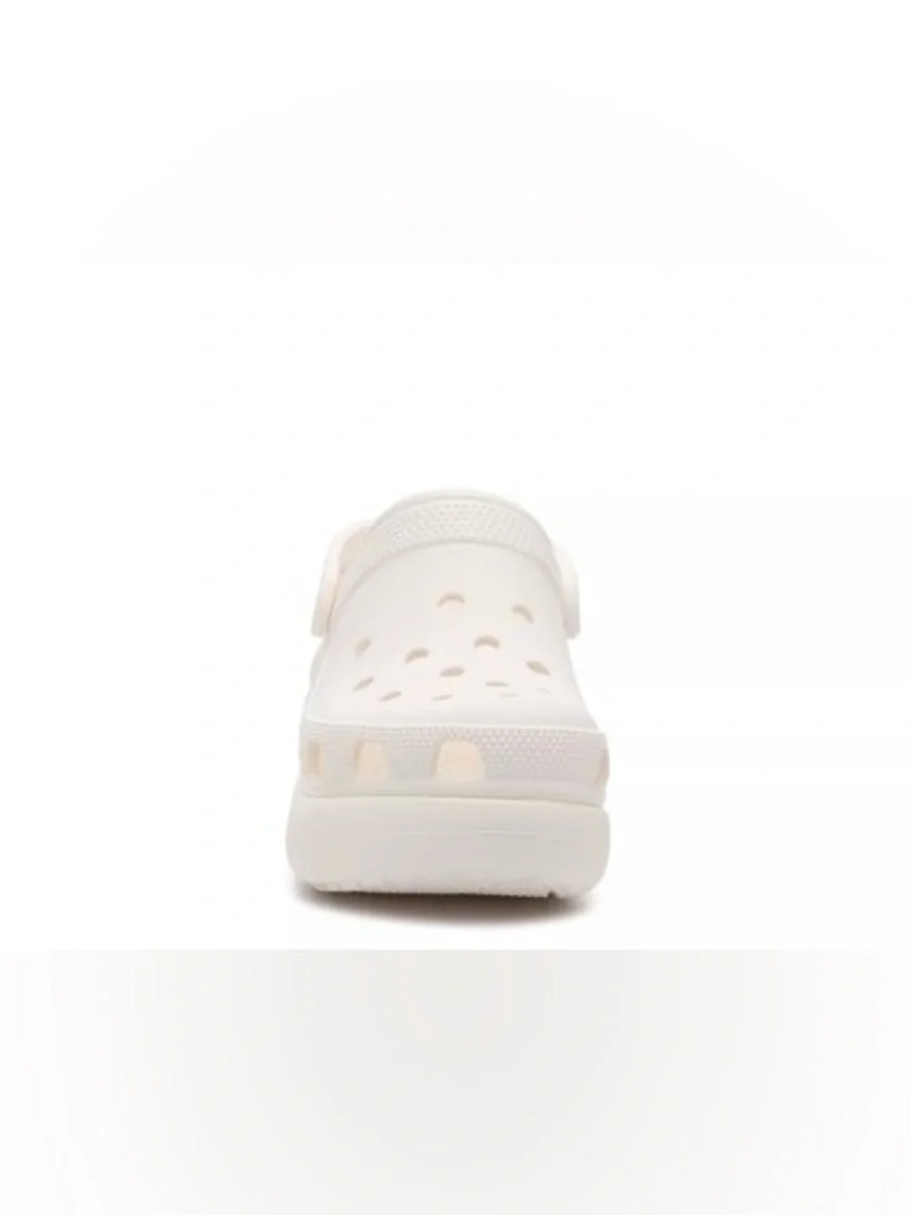 Crocs Men’s White Classic Crush Platform Clog